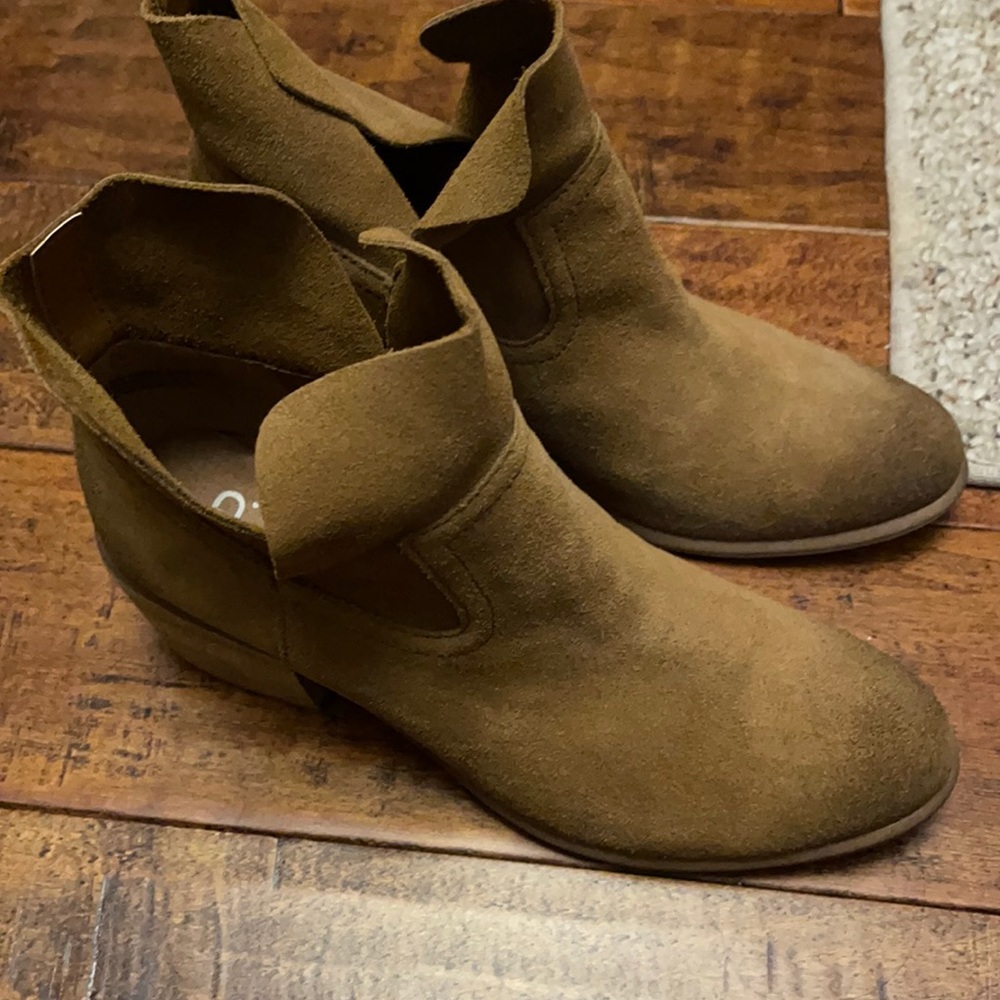 BP suede booties